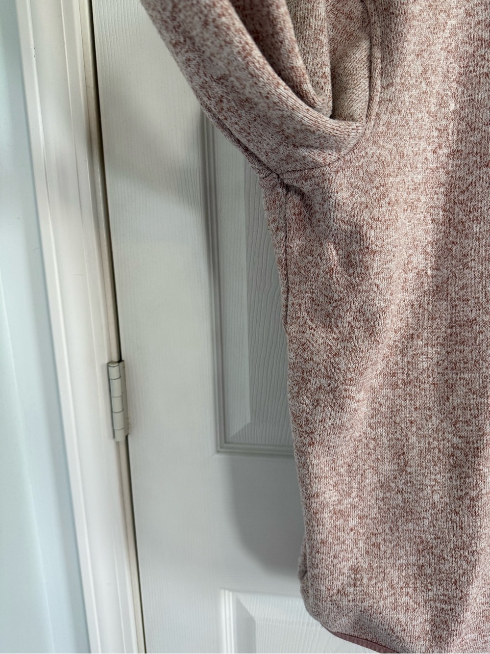 Thread & Supply Sweatshirt Large Heathered Fall Cozy Comfort Quarter Zip - Picture 5 of 6